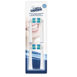 4 TESTINE DI RICAMBIO COMPATIBILI PER SPAZZOLINI ELETTRICI ORAL-B